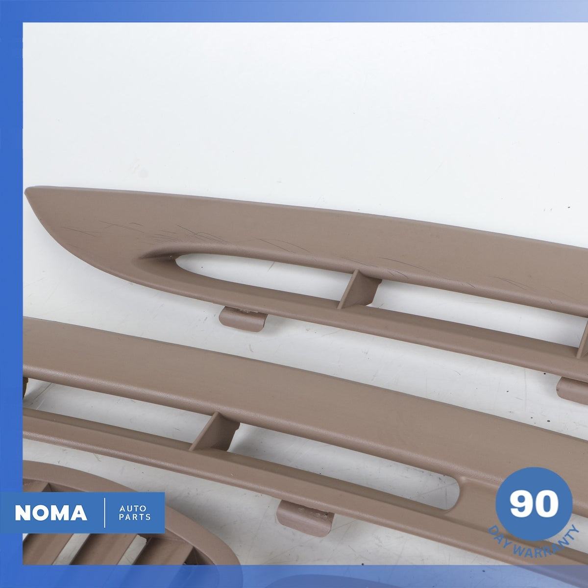 97-06 Jaguar X100 XK8 XKR Dash Windshield Air Vent Grill Grille Set Beige OEM - photo 5