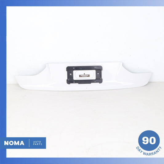BMW G12 740i 750i Trunk Boot Lid License Plate Shell Panel White 7424734 OEM - photo 1