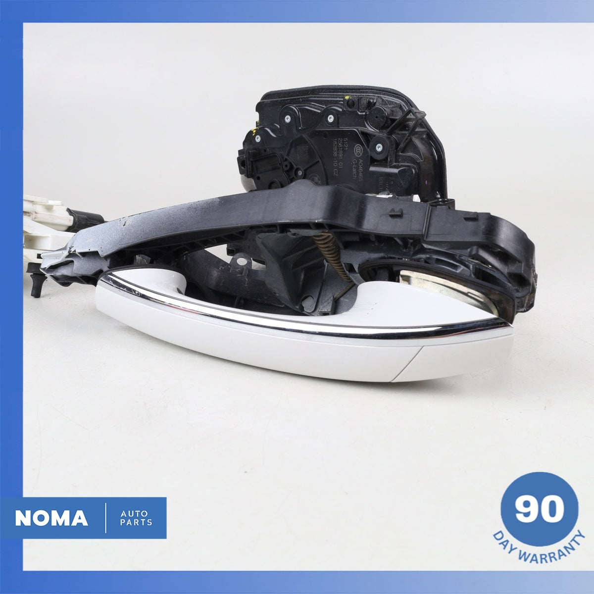 16-19 BMW G12 740i 750Li Front Left Driver Door Lock w/ Handle White OEM - photo 7