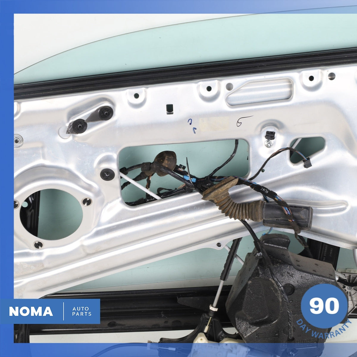 14-21 BMW i3 I01 Front Left Driver Door Panel Frame w/ Window Glass OEM - photo 12