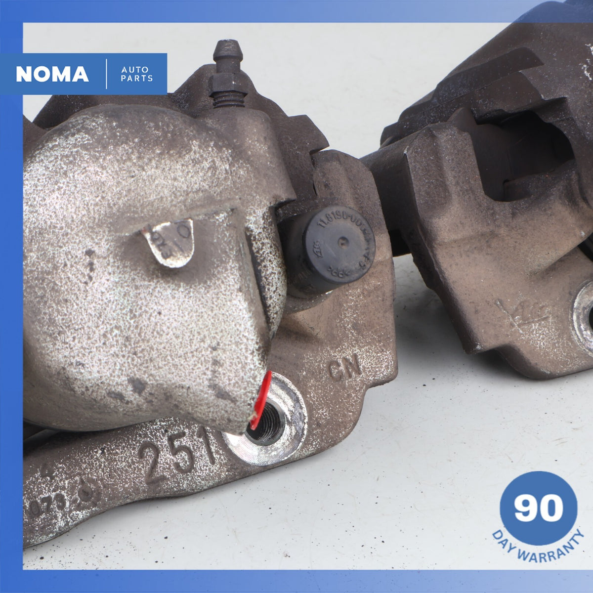 97-98 Jaguar X100 XK8 Front Right & Left Side Brake Caliper Set of 2 OEM - photo 12