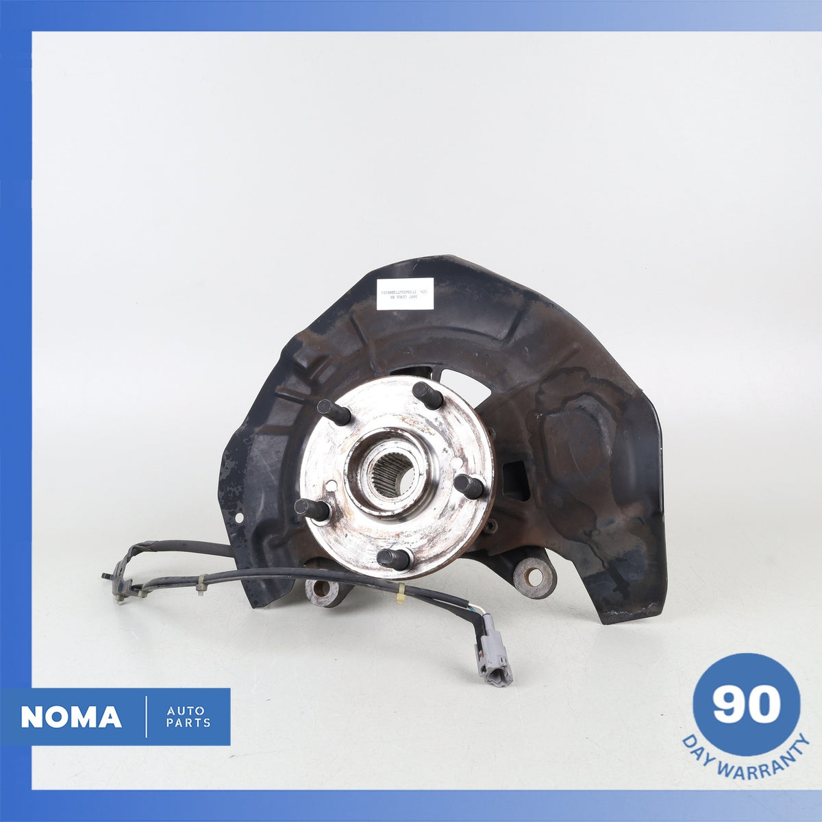 04-08 Lexus MHU33 RX400h RX350 Front Left Spindle Knuckle Hub w/ Shield OEM - photo 2