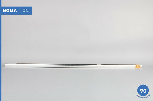 03-08 Jaguar S-Type X202 Rear Left Door Exterior Window Molding Seal Chrome OEM - photo 1