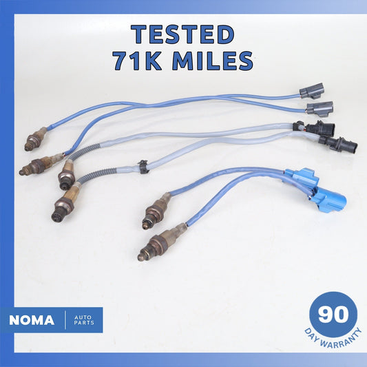 13-19 Jaguar X351 XJ Upstream Downstream Heated Oxygen Sensor Set of 6 OEM 71k - photo 1