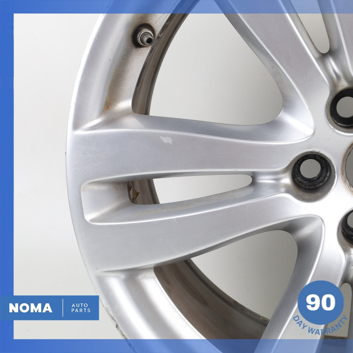 10-19 Jaguar X351 XJ Toba 9J x R19 19" Wheel Rim Set Silver OEM - photo 14