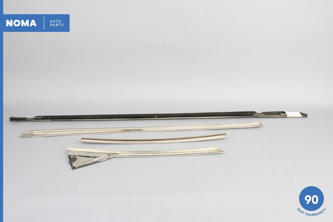 98-03 Jaguar XJ8 XJR X308 Front Right Window Exterior Chrome Molding Set OEM - photo 9