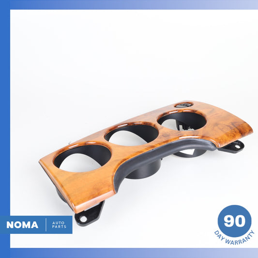 97-06 Jaguar X100 XK8 Left Side Dash Instrument Cluster Bezel w/ Switch Wood OEM - photo 1