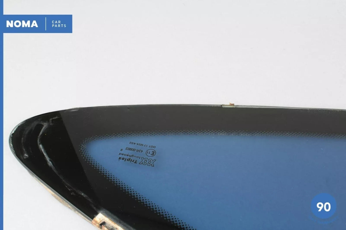 97-06 Jaguar X100 XK8 XKR Coupe Left Driver Side Quarter Window Glass OEM - photo 3