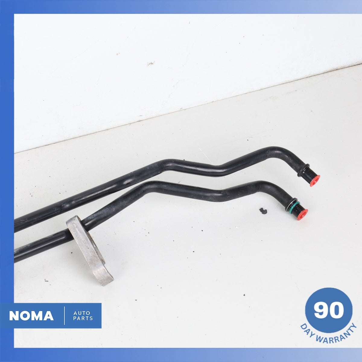 07-13 BMW E93 328i 128i Automatic Transmission Oil Cooler Pipe Line Set OEM 75k - photo 3