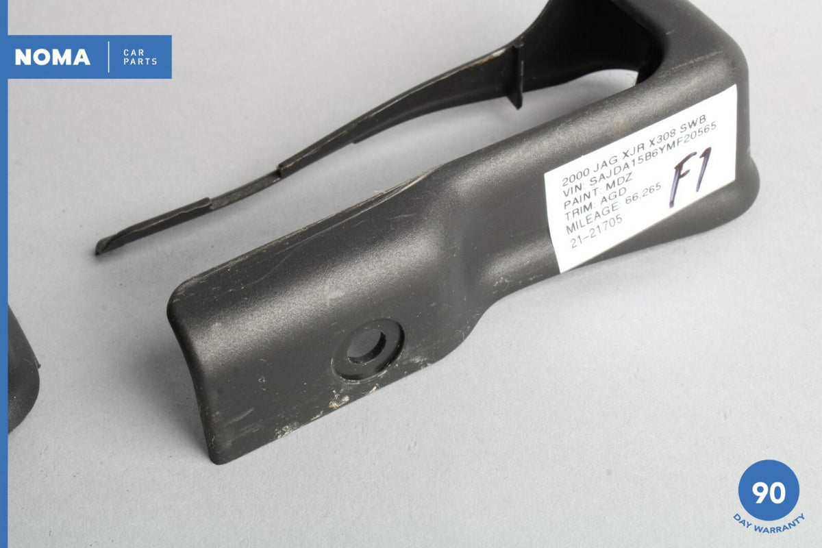 98-03 Jaguar XJR X308 Front Right & Left Side Seat Rail Cover Trim LEG Set OEM - photo 8