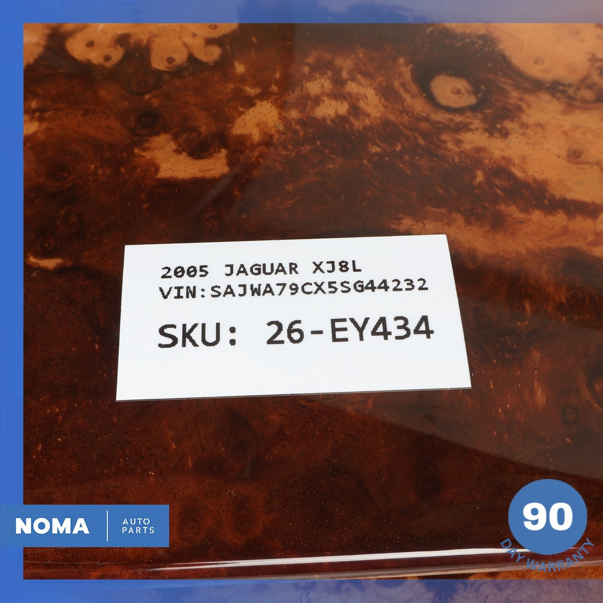 04-09 Jaguar X358 XJ8 LWB Door Panel & Center Console Trim Set Wood OEM - photo 24