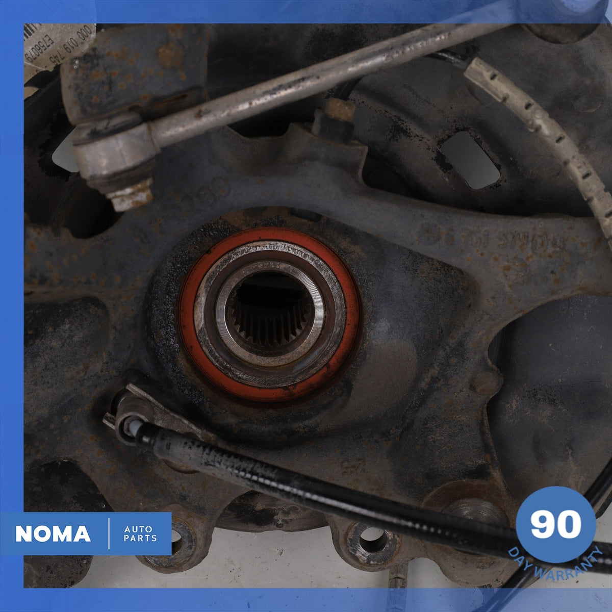 07-13 BMW E92 328i 128i Rear Left Spindle Knuckle Hub w /Shield OEM 75k - photo 12