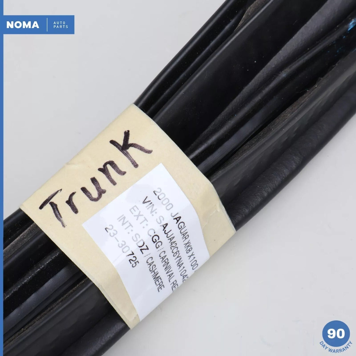 97-06 Jaguar X100 XK8 XKR Convertible Rear Trunk Weatherstrip Seal HJA5372BD OEM - photo 14