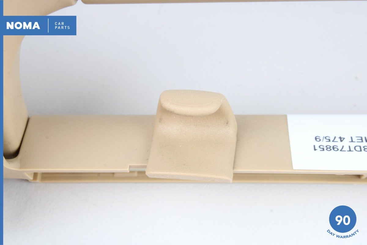 06-08 BMW 750Li E66 Rear Left or Right Ceiling Headliner Grab Handle Beige OEM - photo 10