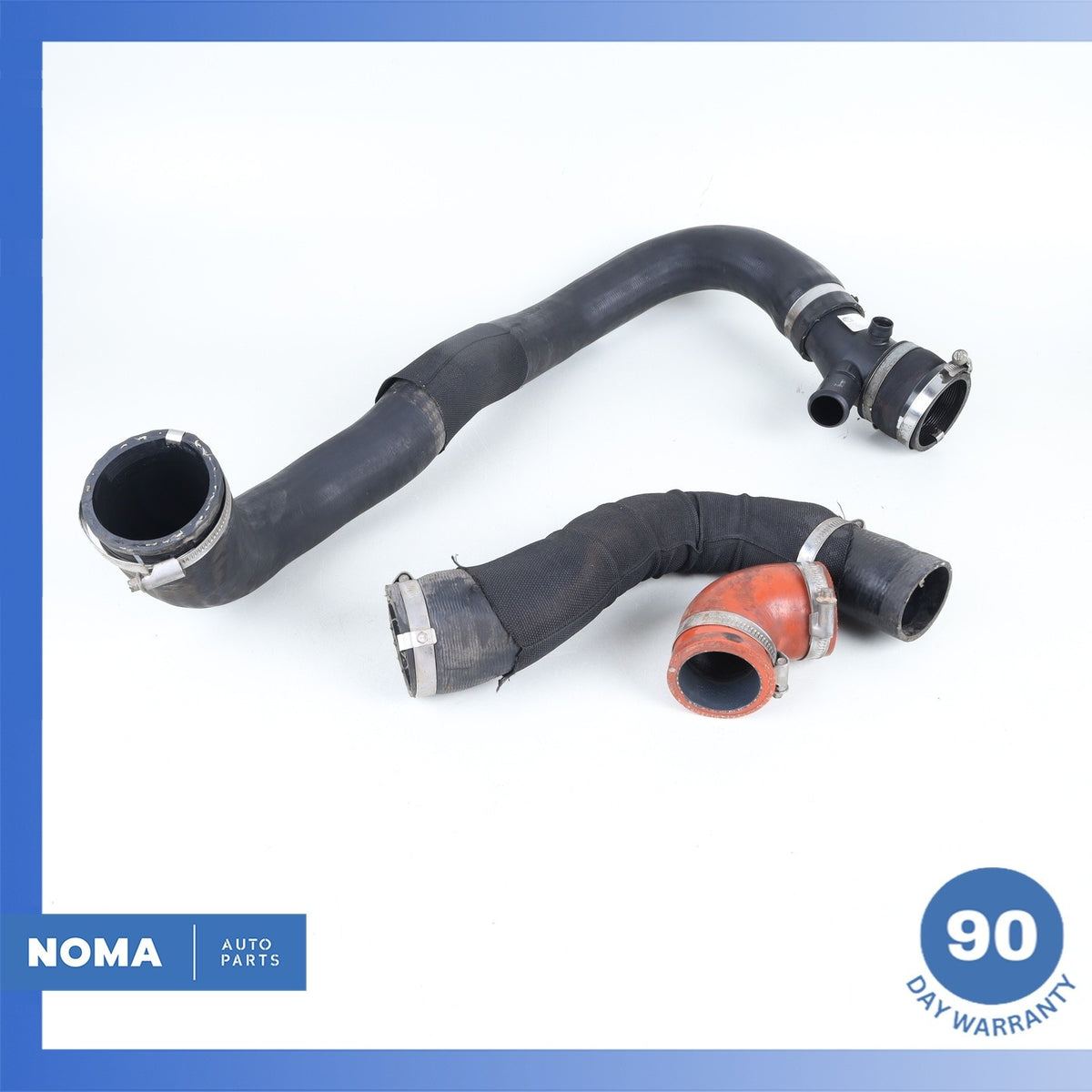 14-17 LR Range Rover Evoque L538 Turbocharger Intercooler Air Inlet Hose Set OEM - photo 9