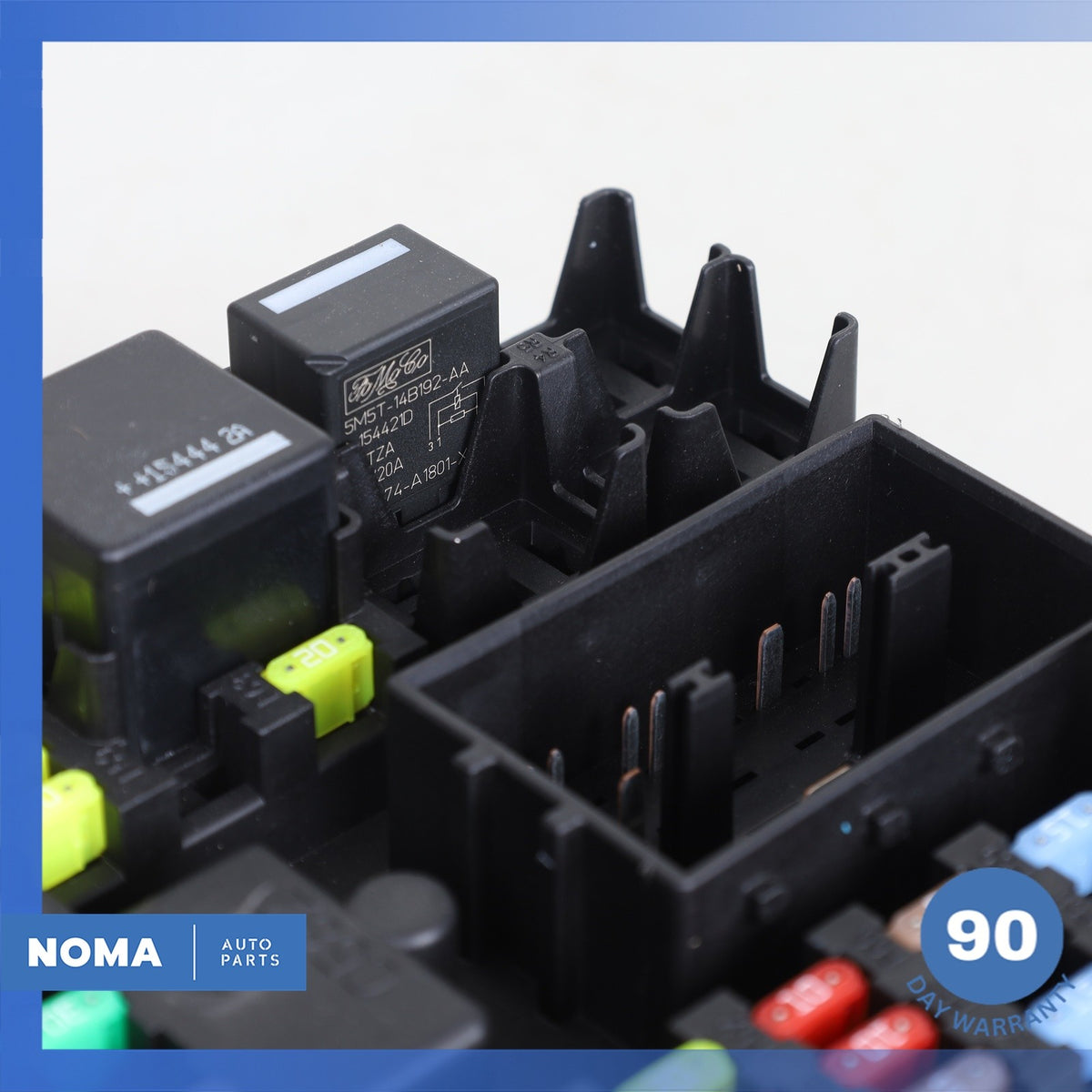 16-19 Jaguar X351 XJ XJR BCM Body Control Module Fuse Relay Box OEM 71k - photo 3