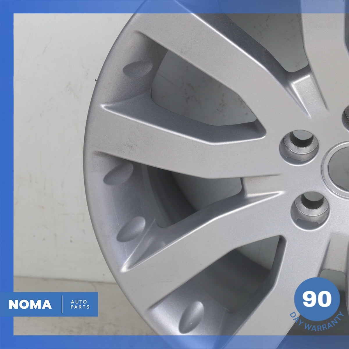 06-09 LR Range Rover Sport L320 Silver Sparkle 9.5 x R20 20" Wheel Rim OEM - photo 7