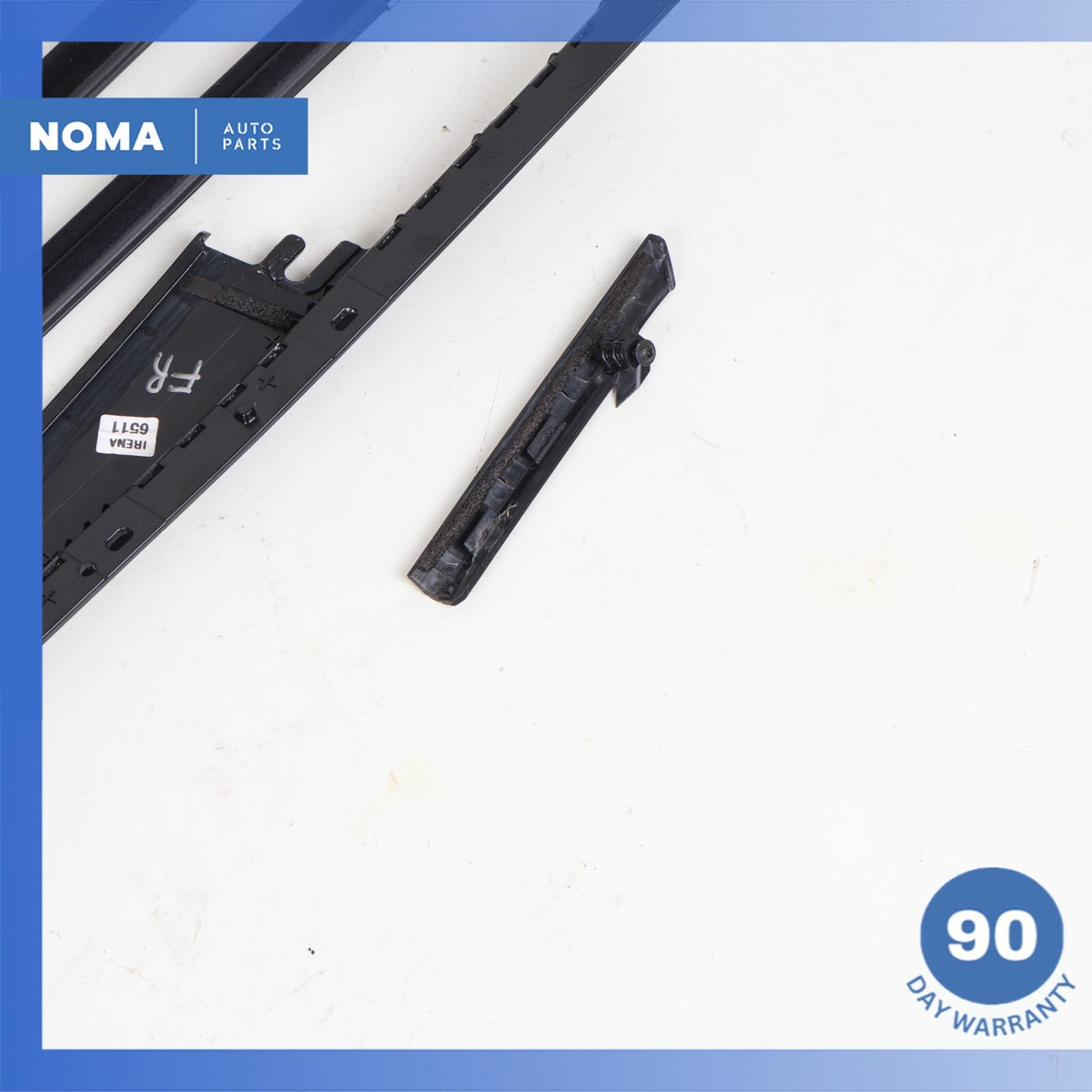 12-19 LR Range Rover Evoque L538 Front Right Outer Door Window Molding Set OEM - photo 14