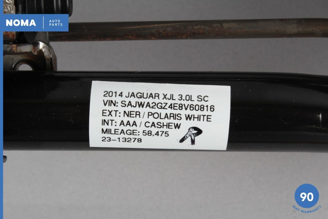 12-17 Jaguar XJ XJL XJR X351 Front Right Side Seat Lower Track Rail w/ Motor OEM - photo 11
