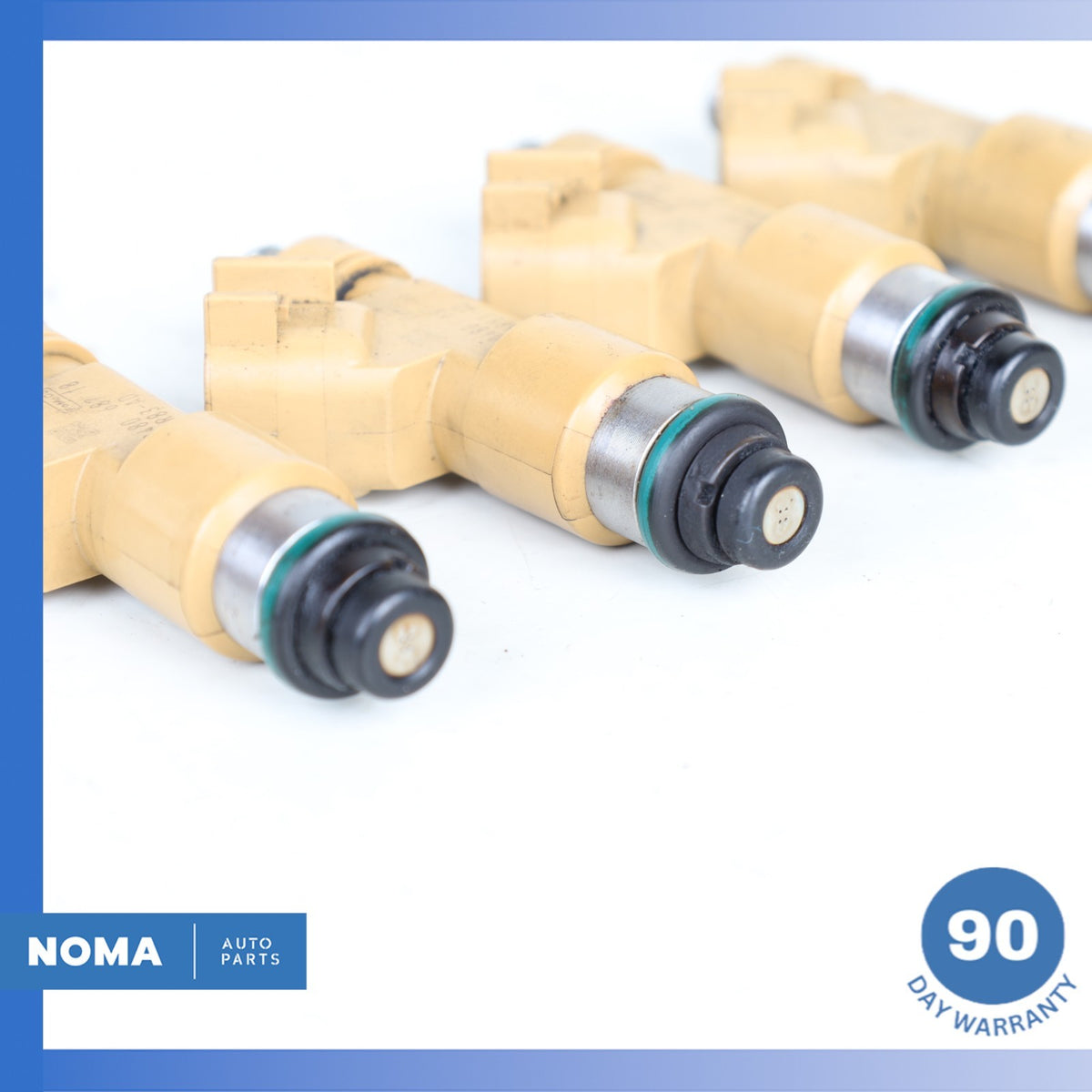 06-10 Jaguar X150 XK S-Type 4.2L N/A Engine Motor Fuel Injector Set of 4 OEM - photo 4