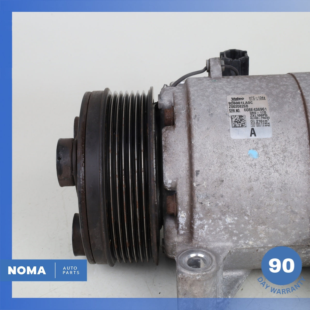 11-24 Infiniti Z62 QX80 AC A/C Air Conditioning Compressor 926001LA0C OEM - photo 7