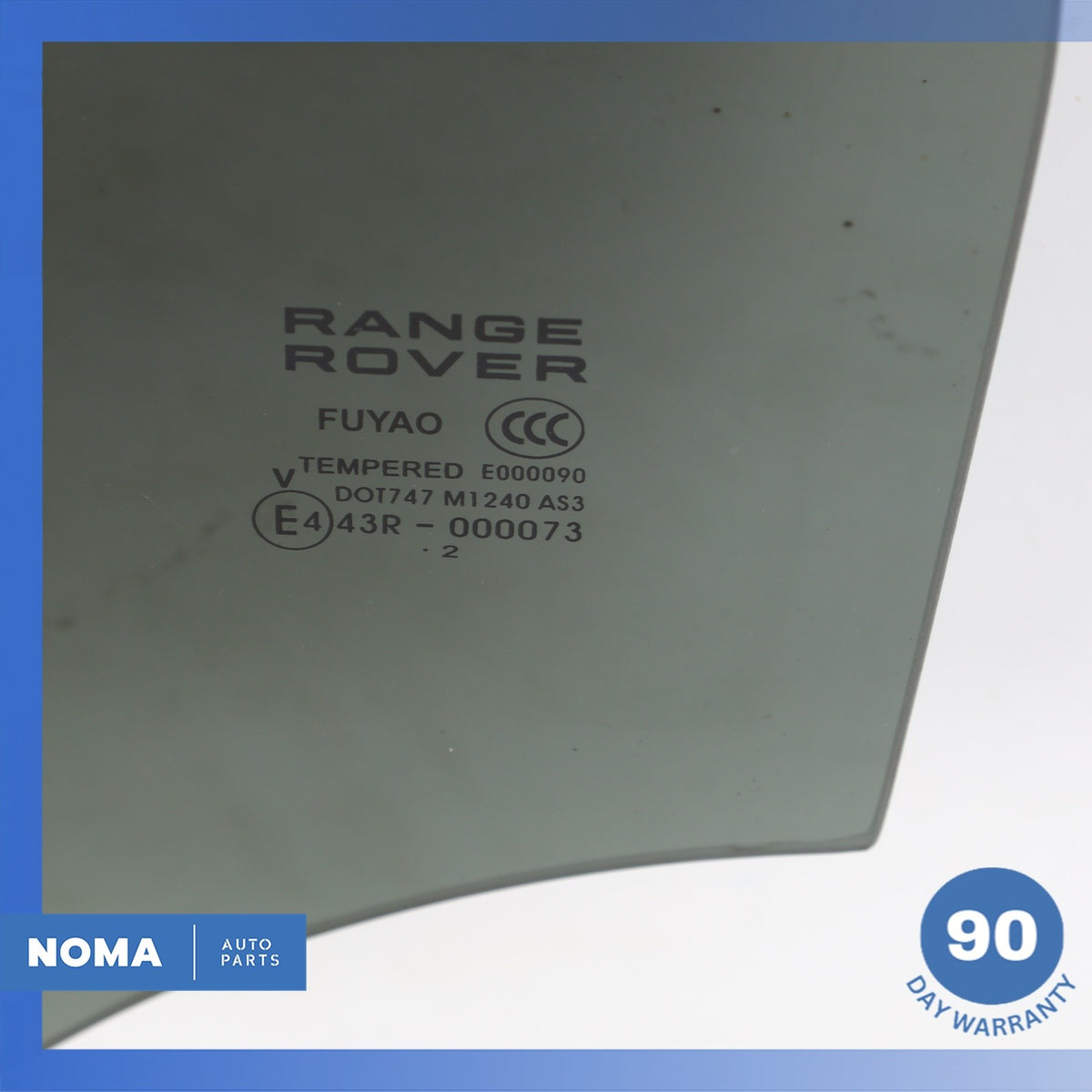 12-19 Range Rover Evoque L538 4DR Rear Left Driver Side Door Window Glass OEM - photo 6