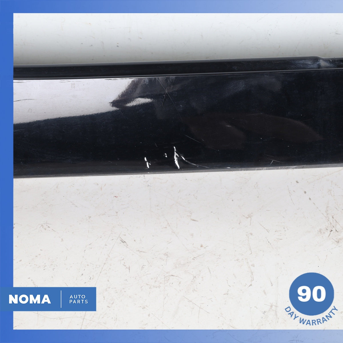 16-24 Jaguar X260 XF Right Side Skirt Rocker Molding Black T2H32257 OEM - photo 7