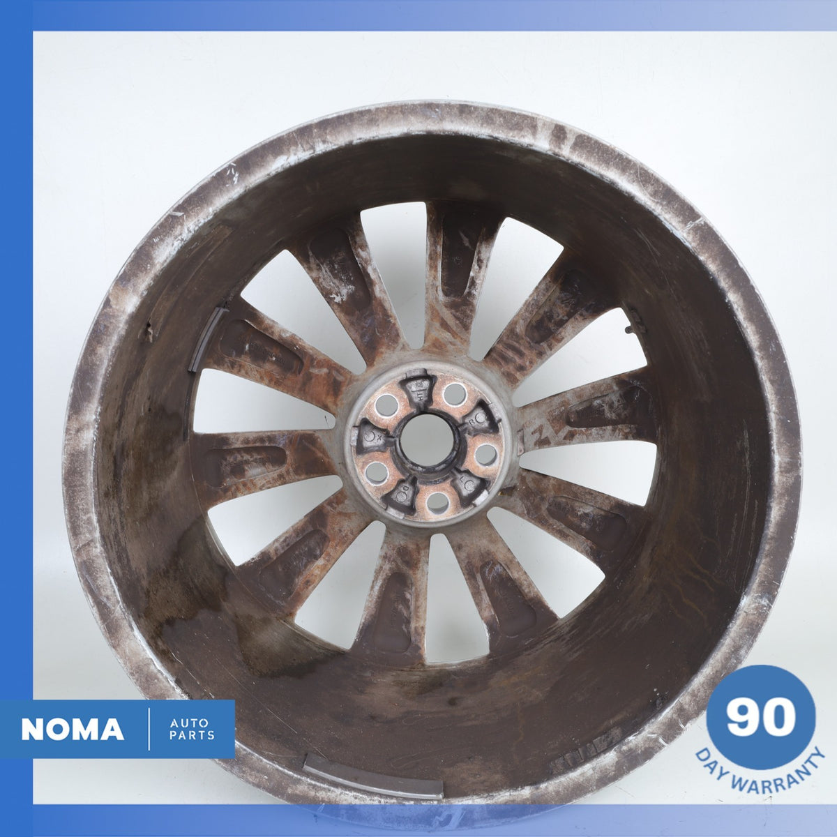 14-24 Jaguar X152 F-Type Turbine 10.5 x R20 20" Rear Wheel Rim EX531007FA OEM - photo 10