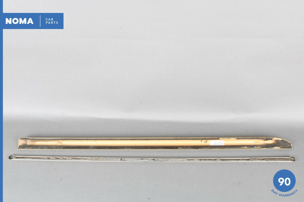 98-03 Jaguar XJ8 VDP X308 LWB Rear Left Door Exterior Molding Trim Set SEC OEM - photo 5