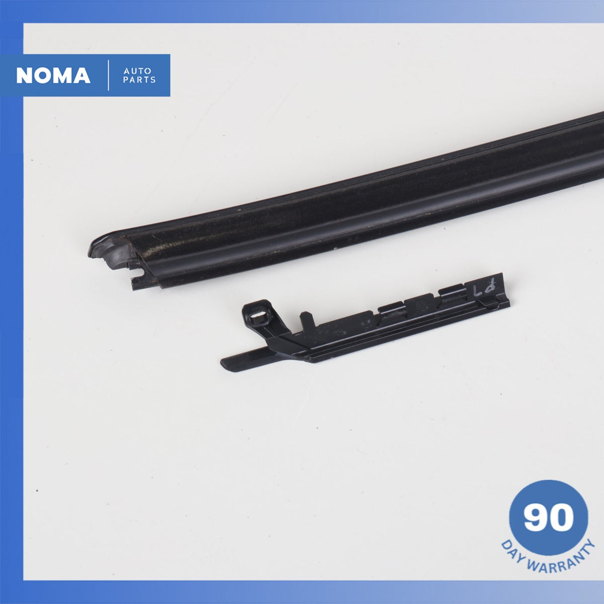 14-24 Jaguar X152 F-Type Convertible Left Door Exterior Window Molding Set OEM - photo 10