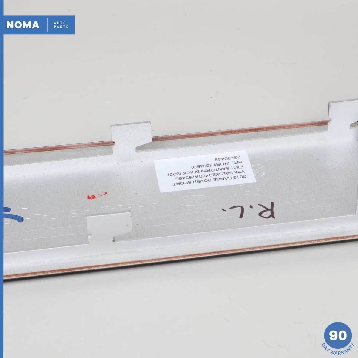 10-13 Range Rover Sport L320 Rear Left Driver Door Inner Molding w/ Handle OEM - photo 11