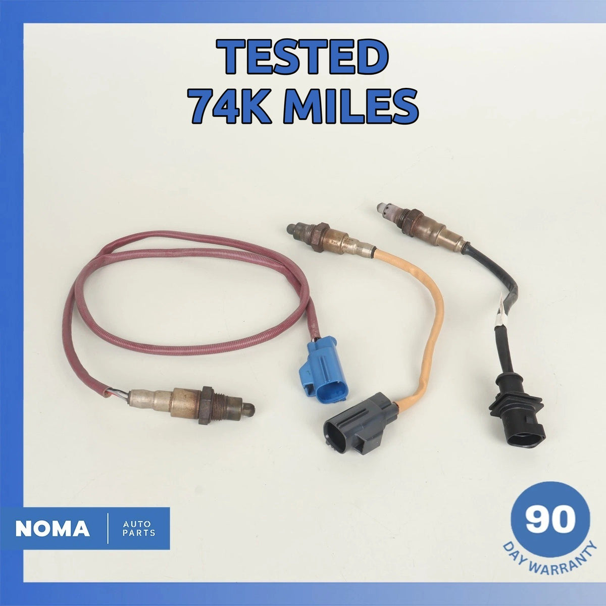 Jaguar X540 E-Pace 2.0L Oxygen Lambda Sensor Set GX539G444BB OEM 74k - photo 1