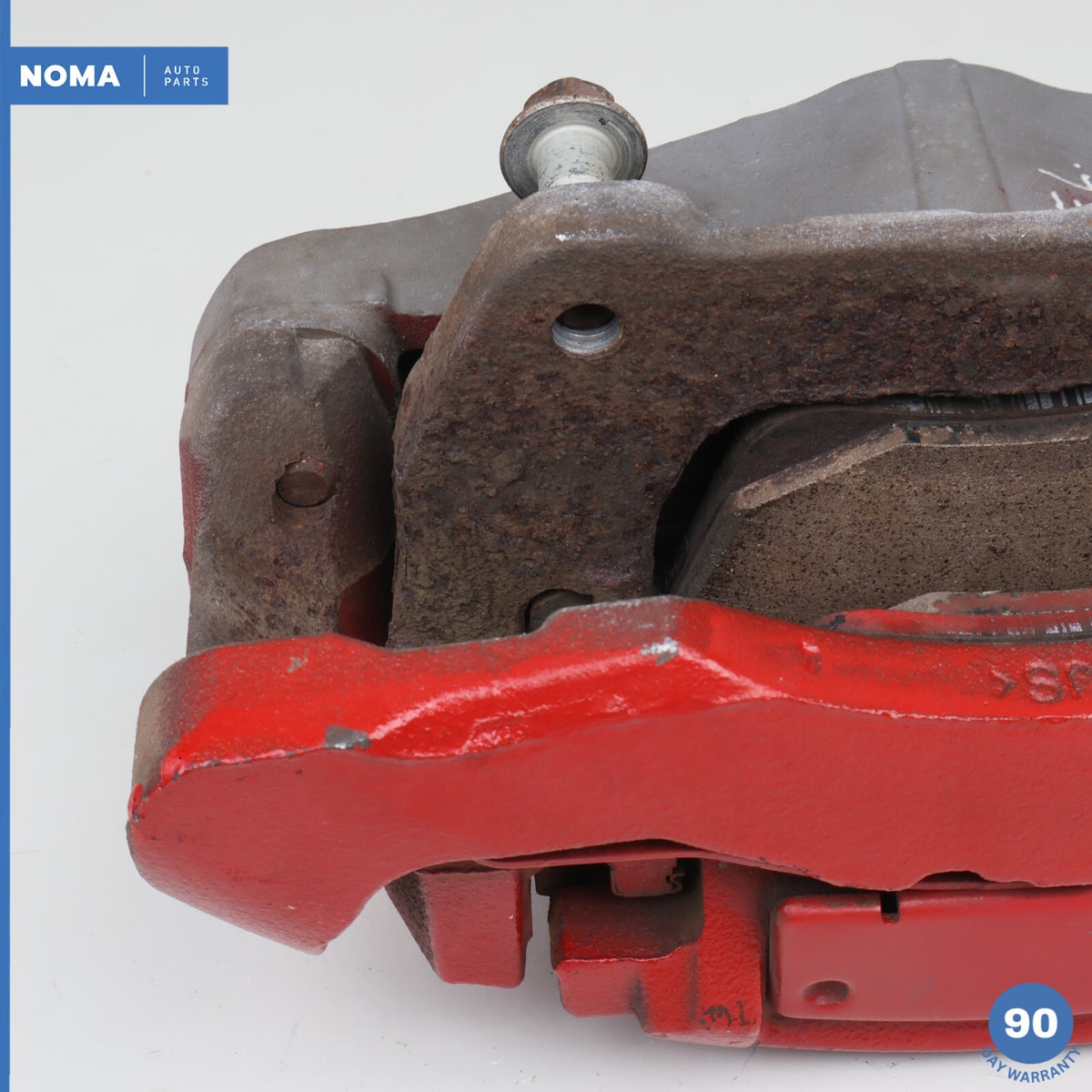 10-19 Jaguar XJ XF XK 3.0L SC 5.0L NA AWD Front Left Side Brake Caliper Red OEM - photo 13