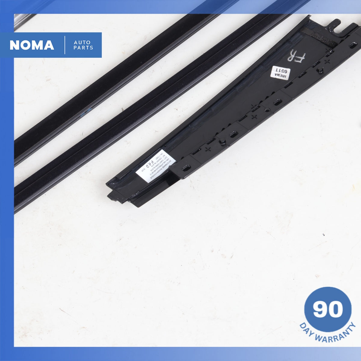 12-19 LR Range Rover Evoque L538 Front Right Outer Door Window Molding Set OEM - photo 13