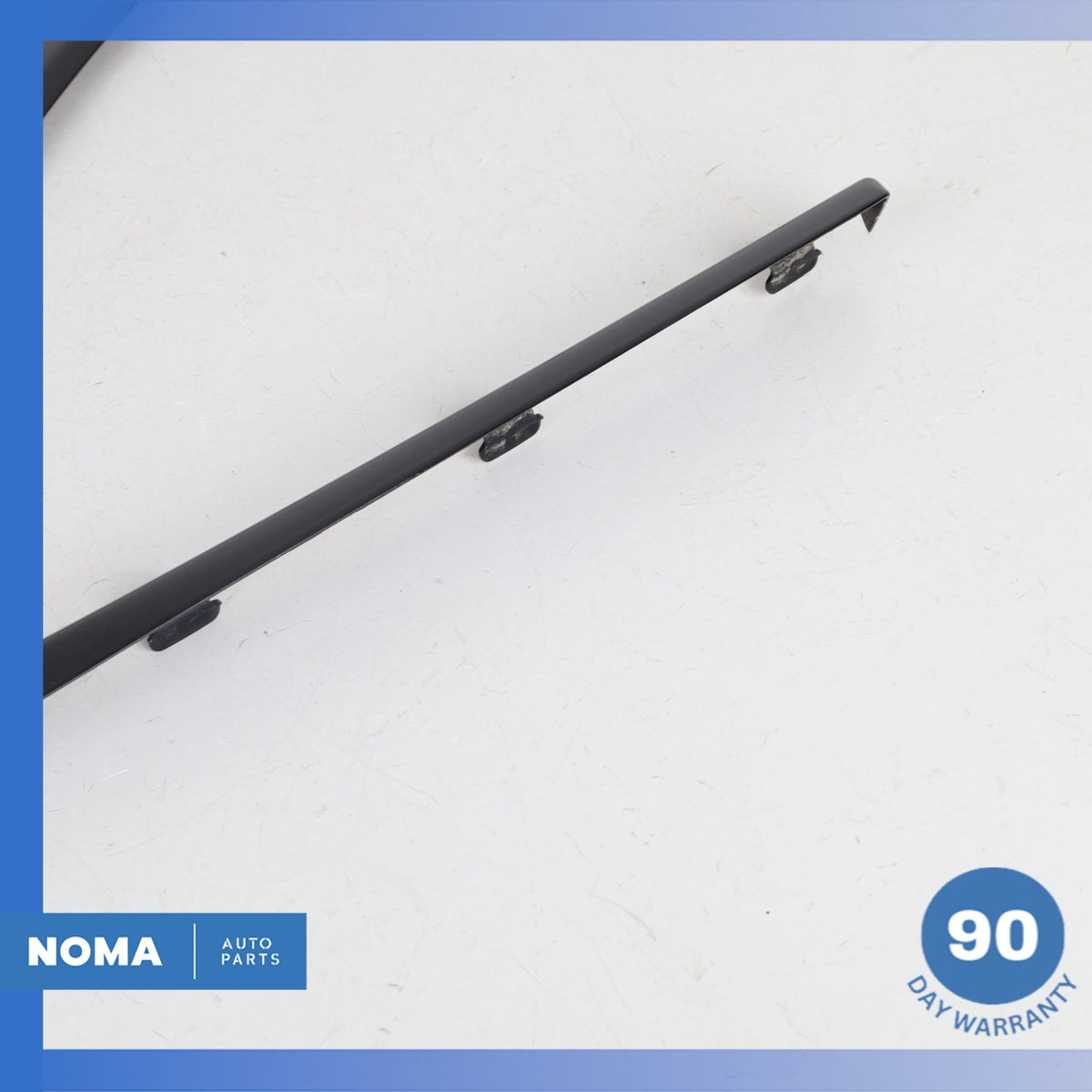17-23 Jaguar X761 F-Pace Rear Right Side Quarter Door Window Molding Black OEM - photo 5