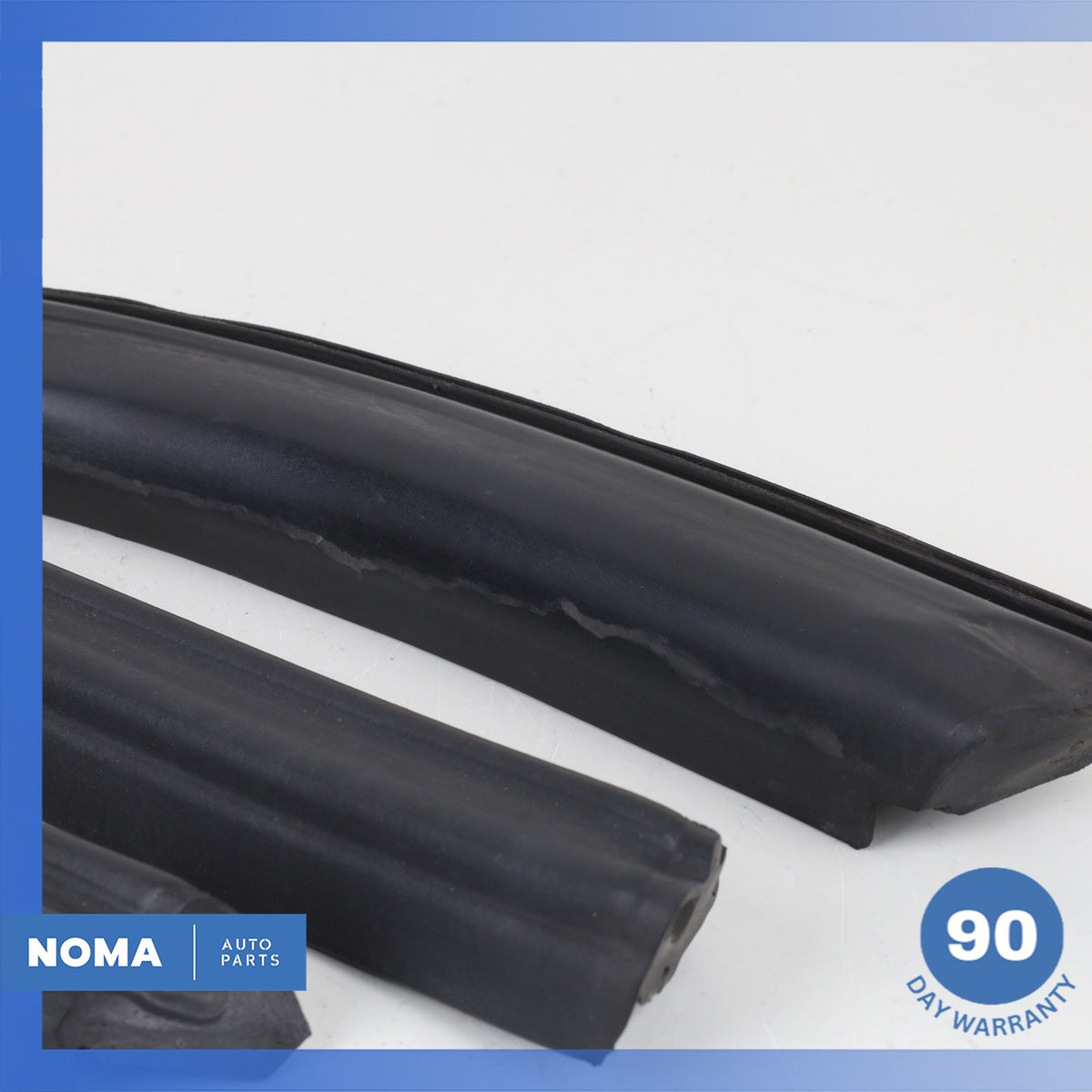 03-08 BMW E85 Z4 Convertible Top Roof Left Side Outside Molding Seal Set OEM - photo 4