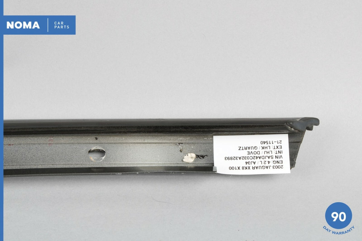 97-06 Jaguar XK8 X100 Front Left Side A Pillar Exterior Windshield Molding OEM - photo 7