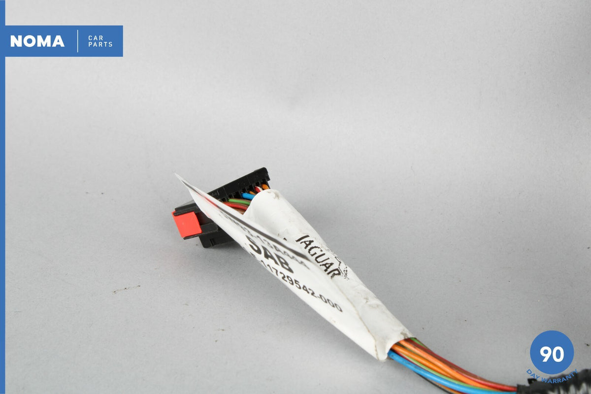 04-09 Jaguar X350 X358 XJ8 VDP Rear Bumper License Plate Lead Wire Wiring OEM - photo 6