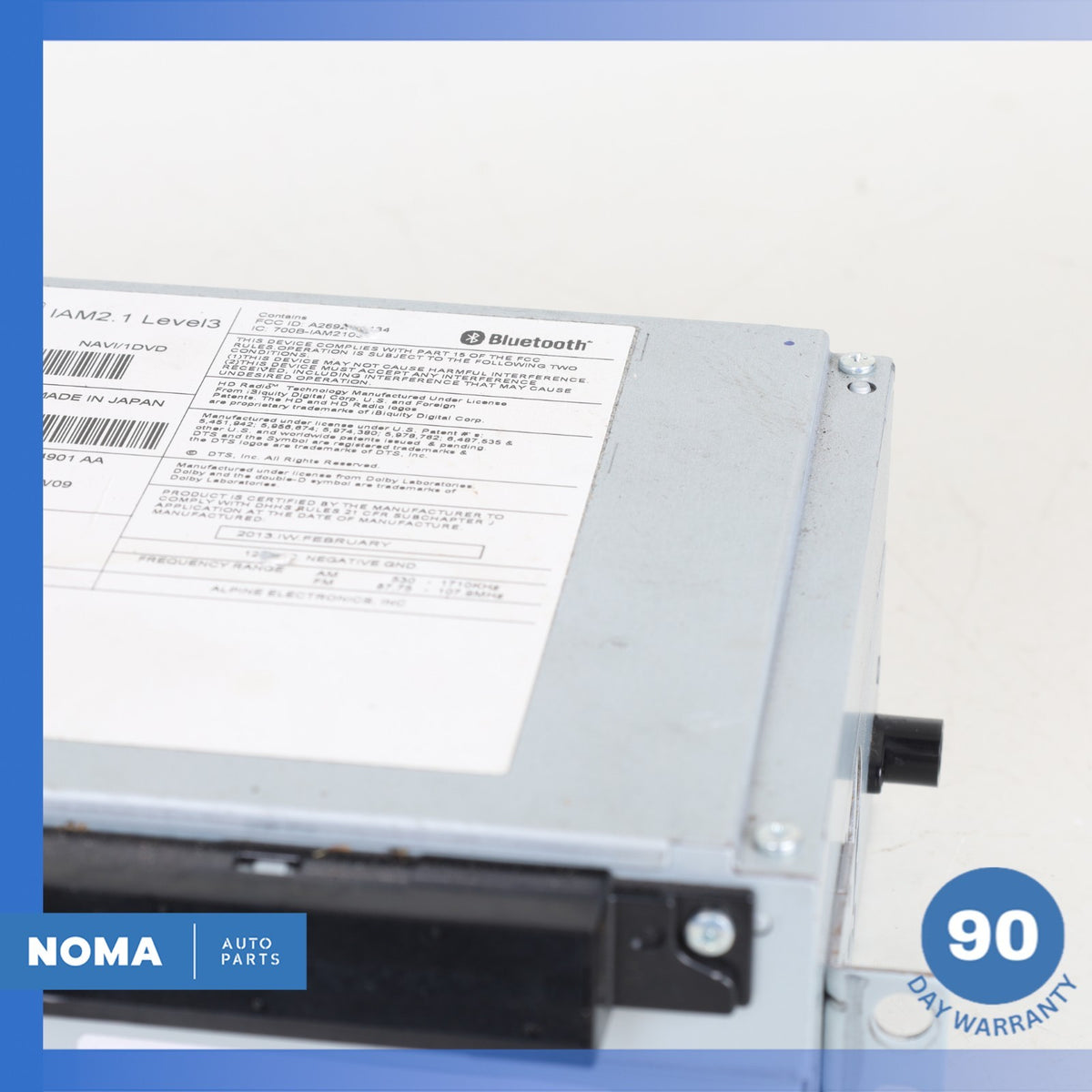 09-24 Jaguar X152 F-Type XF Audio Radio Receiver Head Unit AM FM CD Player OEM - photo 4