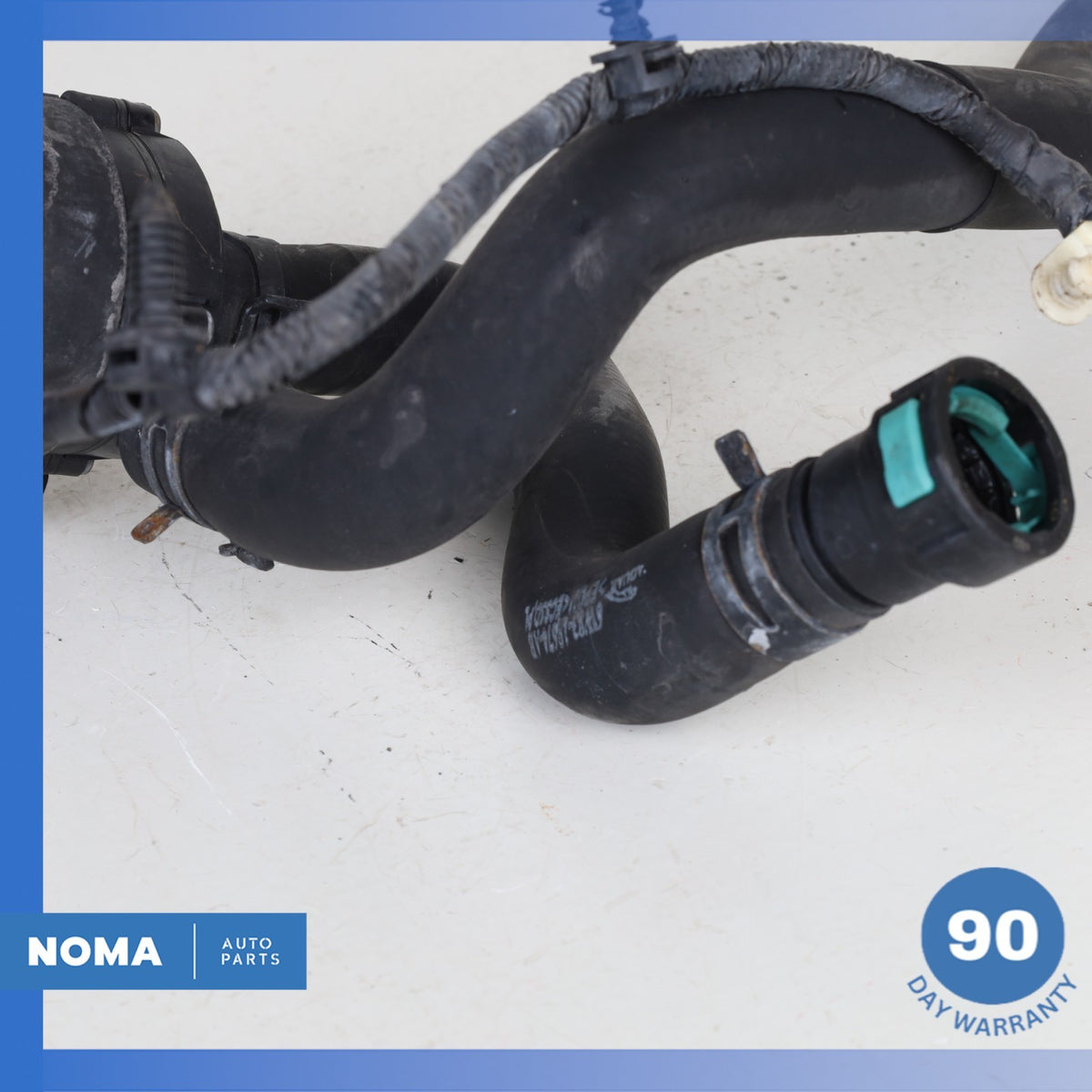 07-09 Jaguar X150 XK Engine Cooling Radiator Hose Pipe Tube Set 6W838K534AF OEM - photo 12