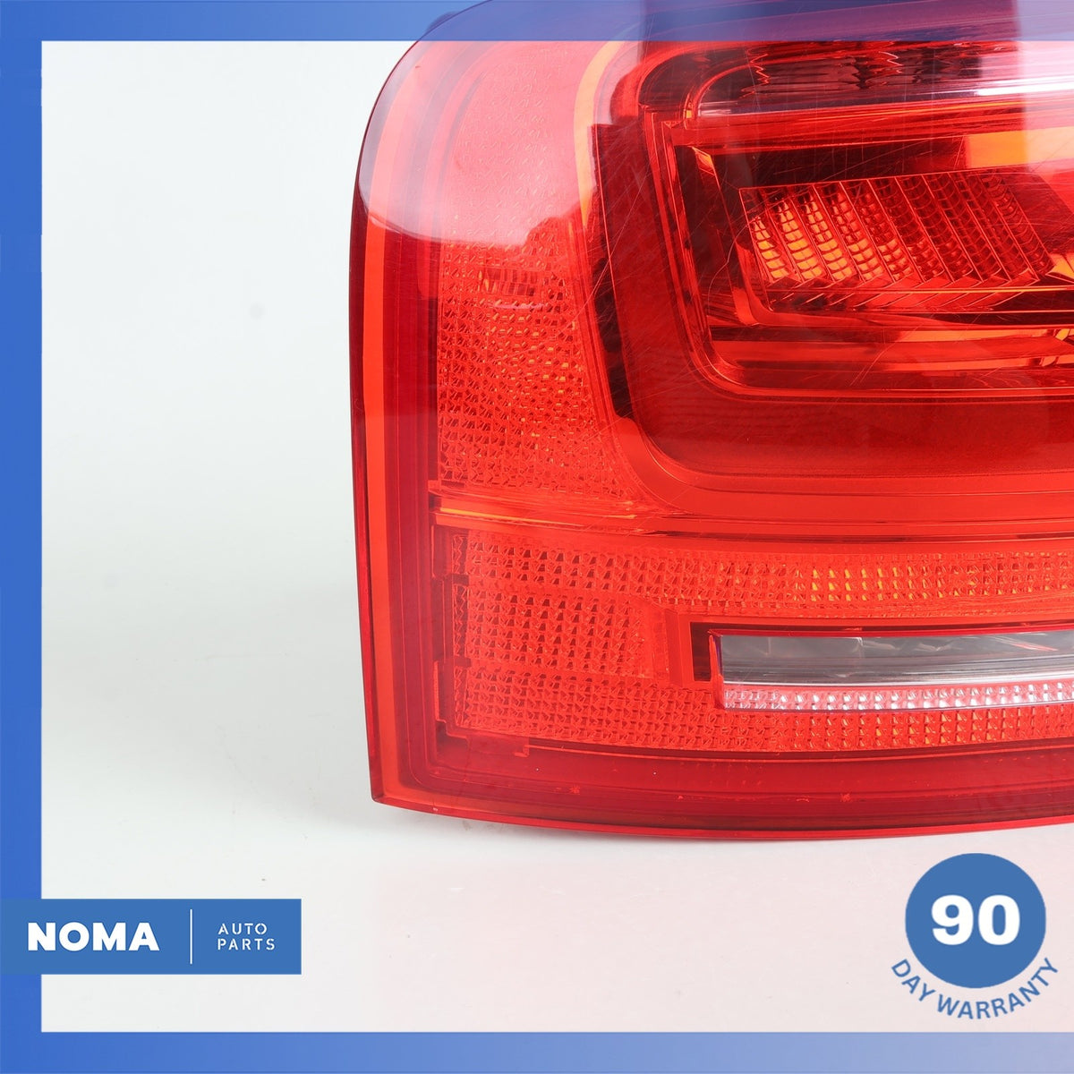 11-14 Audi D4 A8 Rear Left Driver Side LED Outer Tail Light Assembly OEM - photo 4