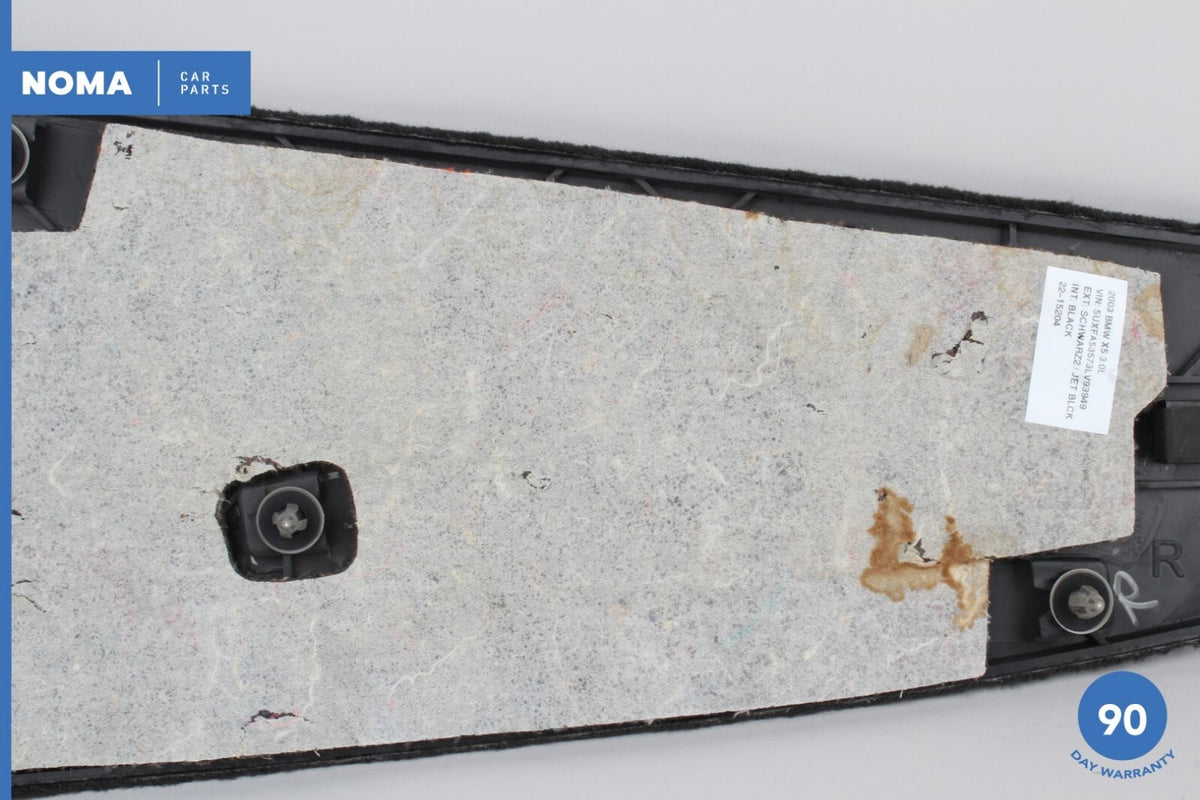 00-06 BMW X5 E53 Center Console Rear Right Passenger Side Carpet Cover Trim OEM - photo 7