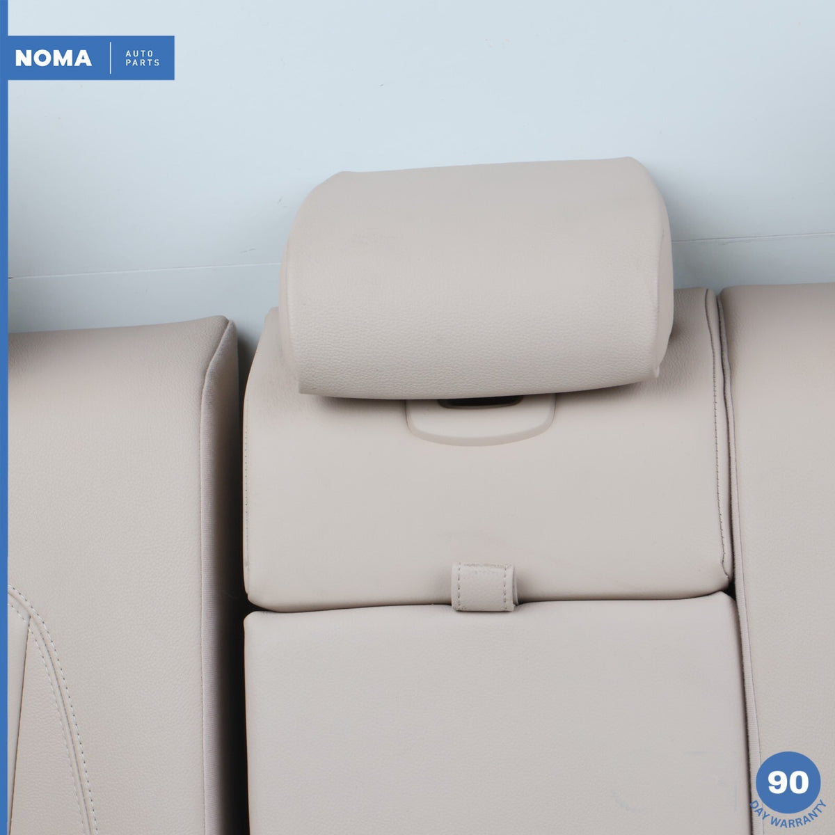 16-20 Jaguar X260 XF Rear Left & Right Upper Seat Cushion Set Beige OEM - photo 9