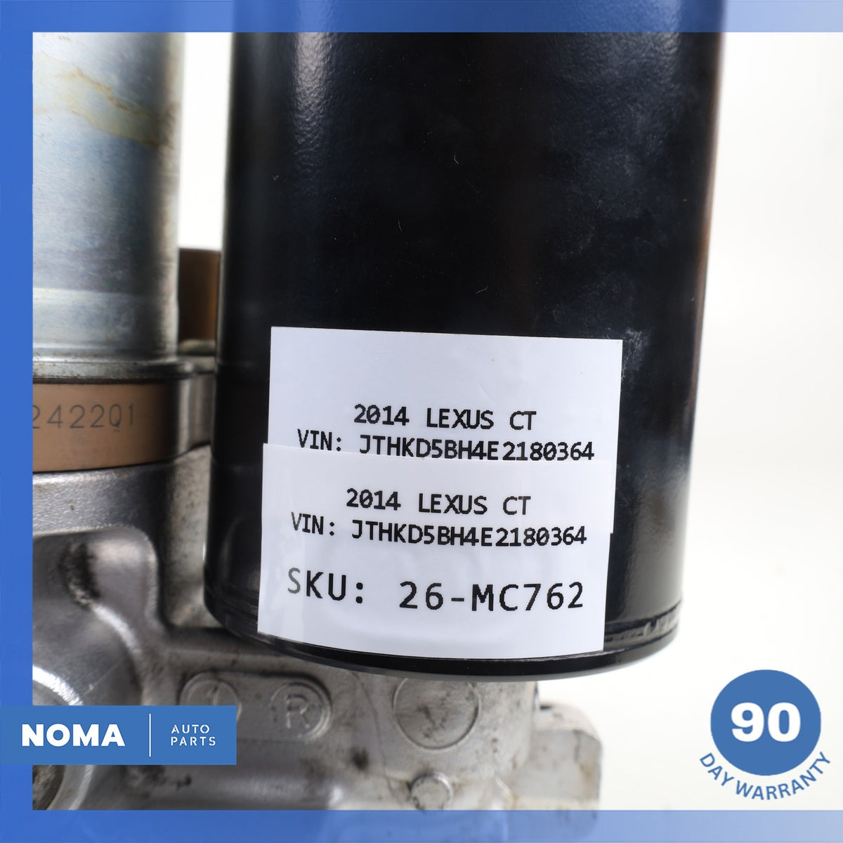 11-21 Lexus ZWA10 CT200h Brake Booster ABS Hydraulic Pump OEM - photo 15
