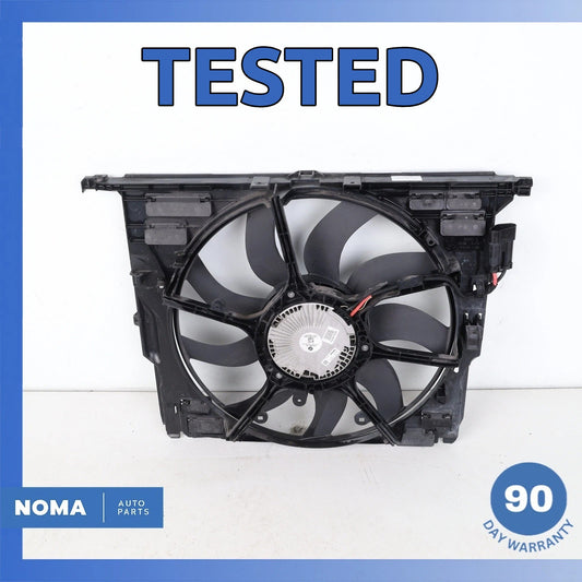 10-19 BMW F07 535i GT 740i 640i 3.0L Engine Radiator Cooling Fan Assembly OEM - photo 1