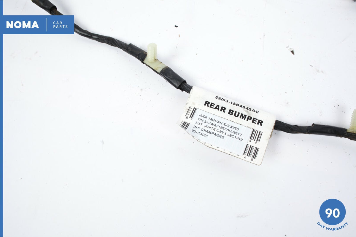 04-07 Jaguar X350 XJ8 Vanden Plas Rear Bumper Wiring Harness W/ Sensor Set OEM - photo 10