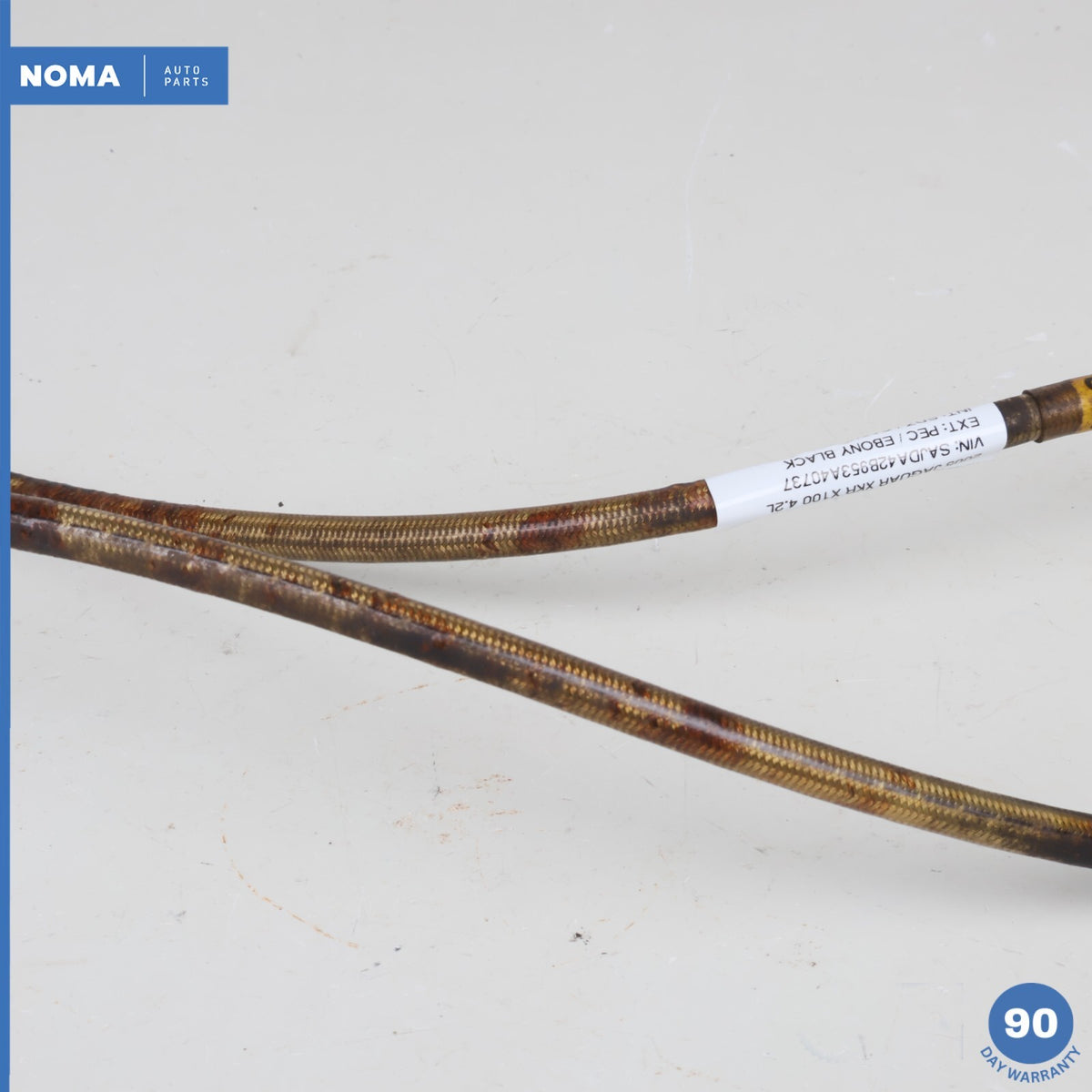 00-06 Jaguar X100 XKR Rear Right & Left Side Hydraulic Brake Hose Line Set OEM - photo 3