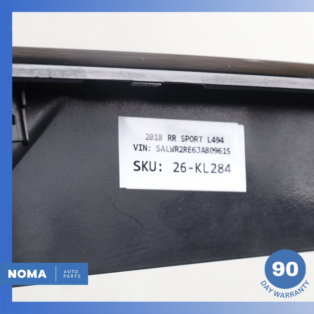 14-22 Range Rover Sport L494 Trunk Bezel License Plate Molding DK6240406DA OEM - photo 18