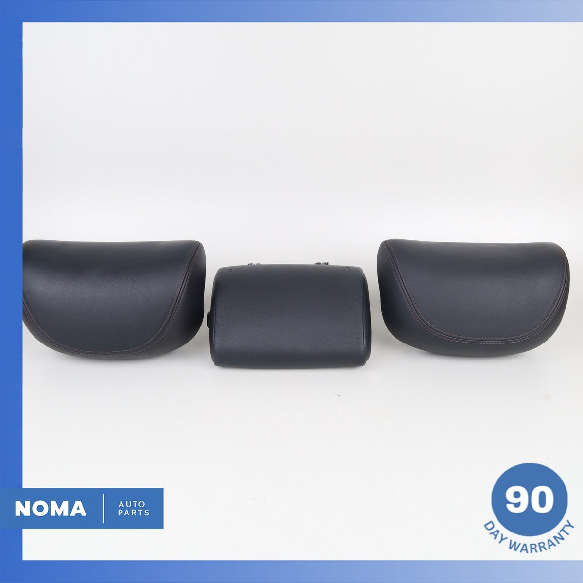 13-17 Lexus USF40 LS460 Rear Seat Headrest Head Rest Set Black 7194050850 OEM - photo 8