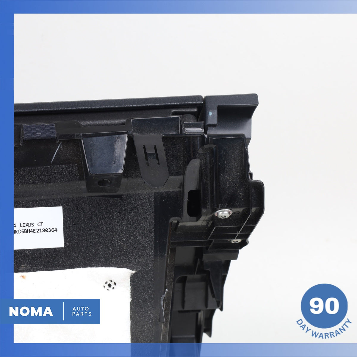 Lexus ZWA10 CT200h Dashboard Glovebox Glove Box Storage Compartment Black OEM - photo 9